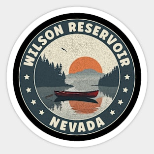 Wilson Reservoir Nevada Sunset Sticker